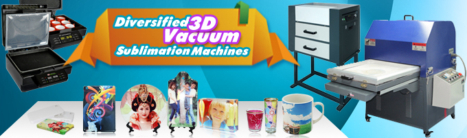 Three Different Types of 3D Vacuum Sublimation Machines from BestSub