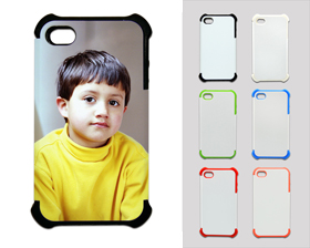 2 in 1 3D iPhone 4/4S Cover