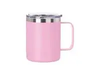 Oz Ml Powder Coated Stainless Steel Mug Pink Bestsub