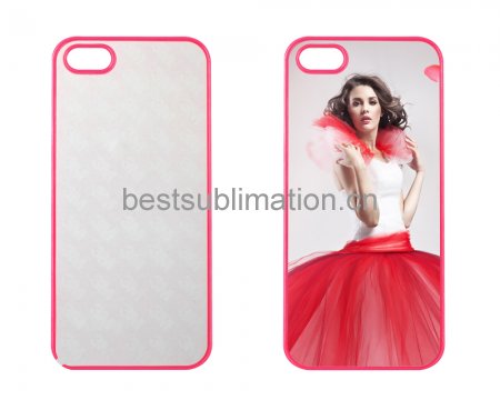 iPhone 5 Cover(Plastic, Purple Red)