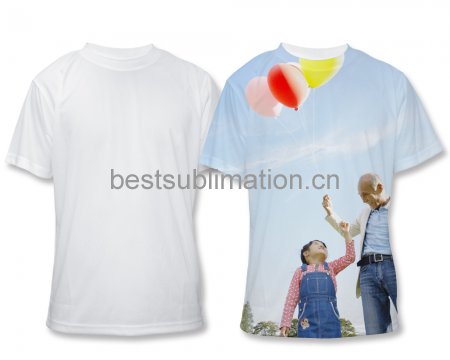 Full printing polyester T-Shirt(Large)