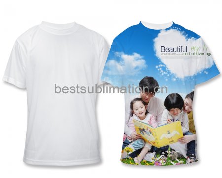 Full printing polyester T-Shirt(Medium)