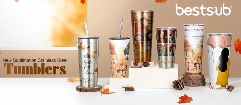 16oz Stainless Steel Tumbler Printable Dye Sublimation Blank