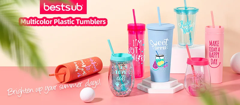 Same Day Plastic Insulated Cup Tumblers Printing Services
