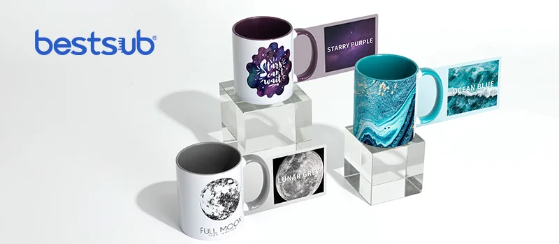 Never Miss the Coolest Sublimation Plated Mugs with Metallic