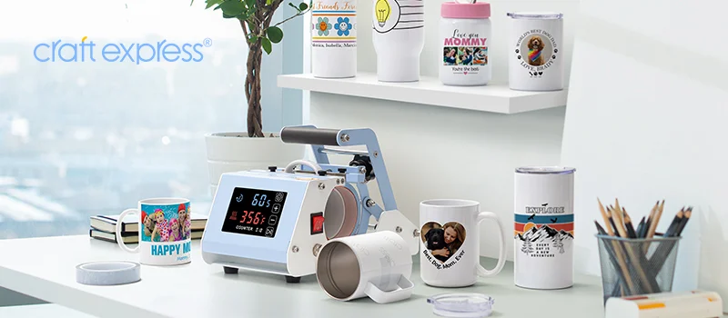 Craft Hobby Mug Press Designed for 11oz, 15oz & More Mugs! - BestSub - Sublimation  Blanks,Sublimation Mugs,Heat Press,LaserBox,Engraving Blanks,UV&DTF Printing