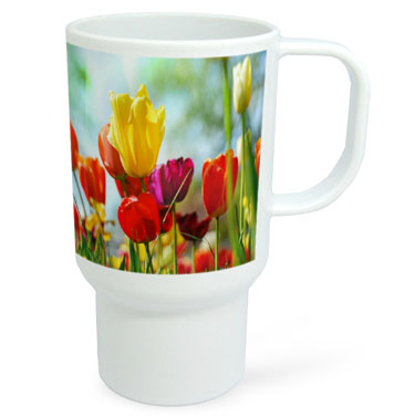 Sublimation Polymer Travel Mug