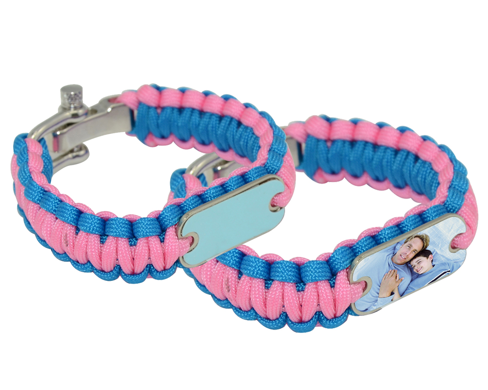 Pink Paracord Bracelet