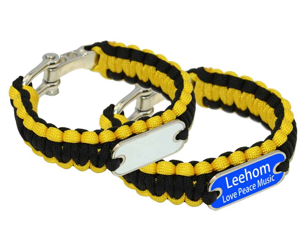 Yellow Paracord Bracelet