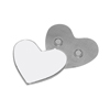 Fridge Magnet (Metal, Heart)