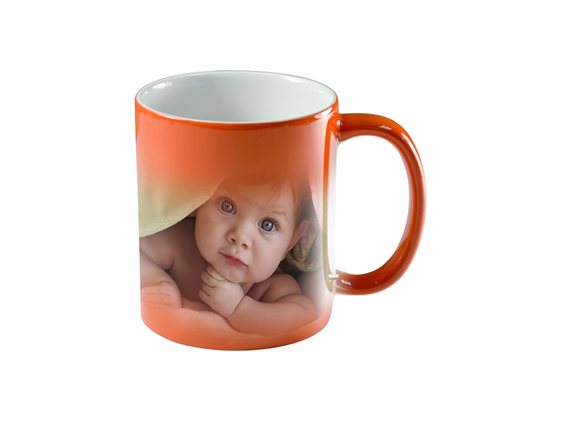 Mug Message Rise and Shine Orange 340 ml