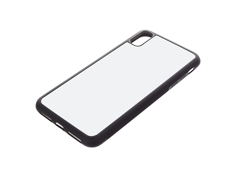 Carcasa iPhone XR Sin Insert (Goma, Negro) - BestSub - Sublimation