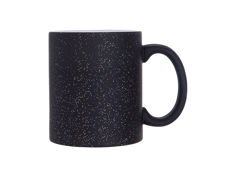 Taza Mágica Negro Brillante 11oz Sublimación Color Make – Sign Market  Product