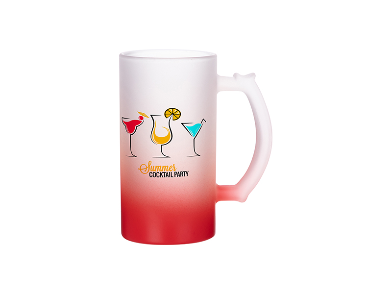 11oz Sublimation Glass Mug Gradient