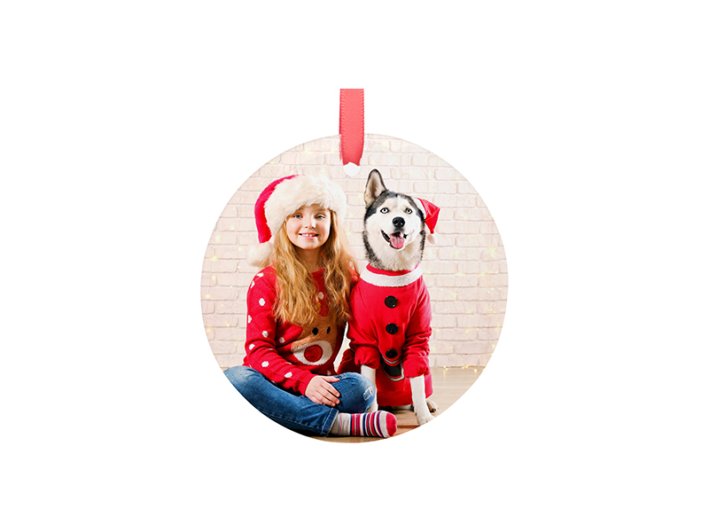 3.5 Circle - Sublimation metal ornament