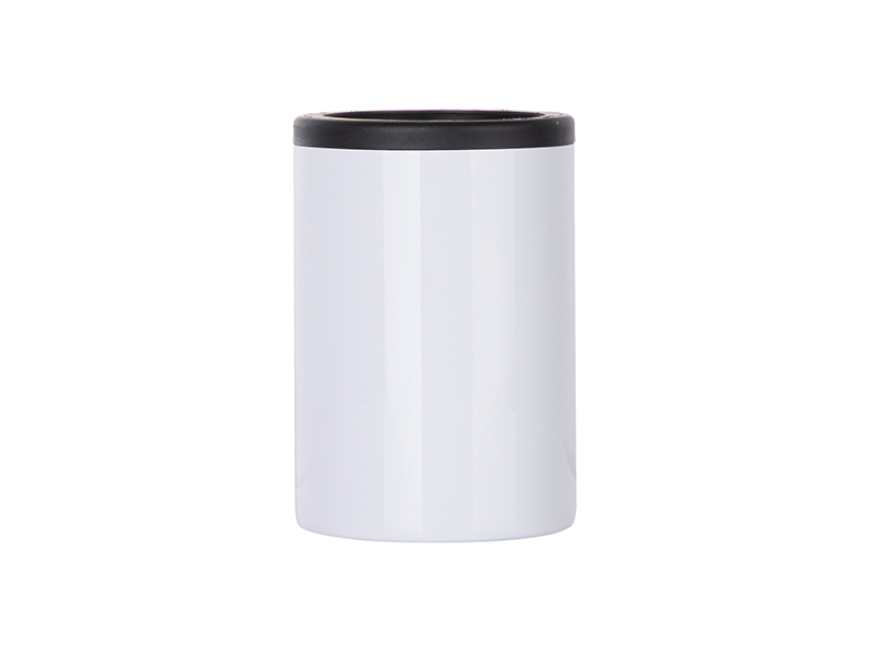 12oz/360ml Sublimation Stainless Steel Skinny Can Cooler (White