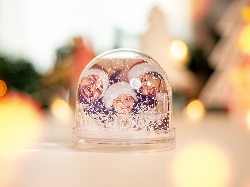 Valentine's Day Gift-Sublimation Blank Crystal Snowball - China