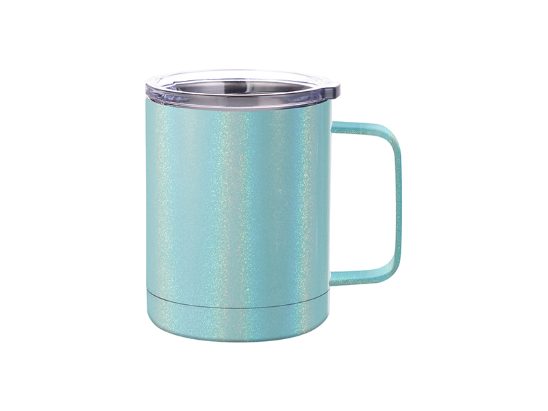 10oz. Light Blue Stainless Steel Sublimation Coffee Mug