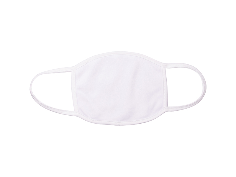 Sublimation Face Mask(Full White, Large) - BestSub - Sublimation Blanks ...