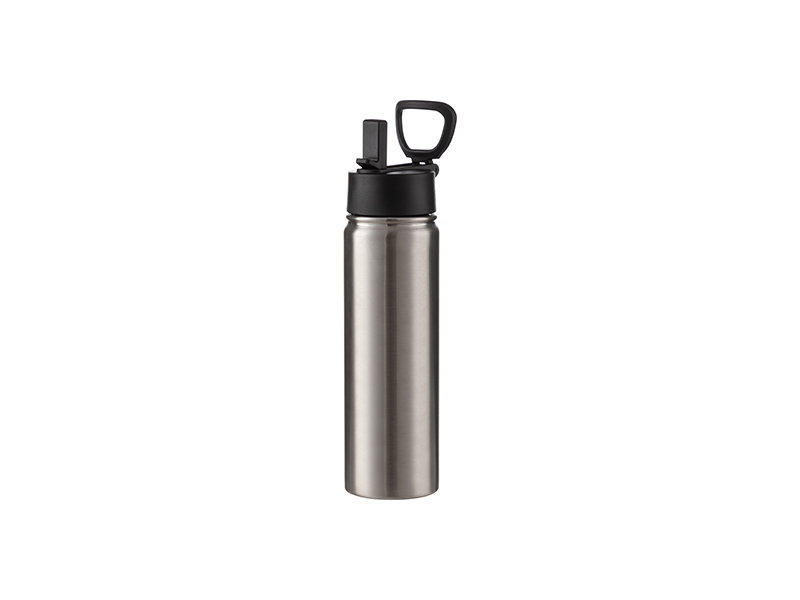 Stainless Steel Sublimation Sport Water Bottle with Slanted Handle