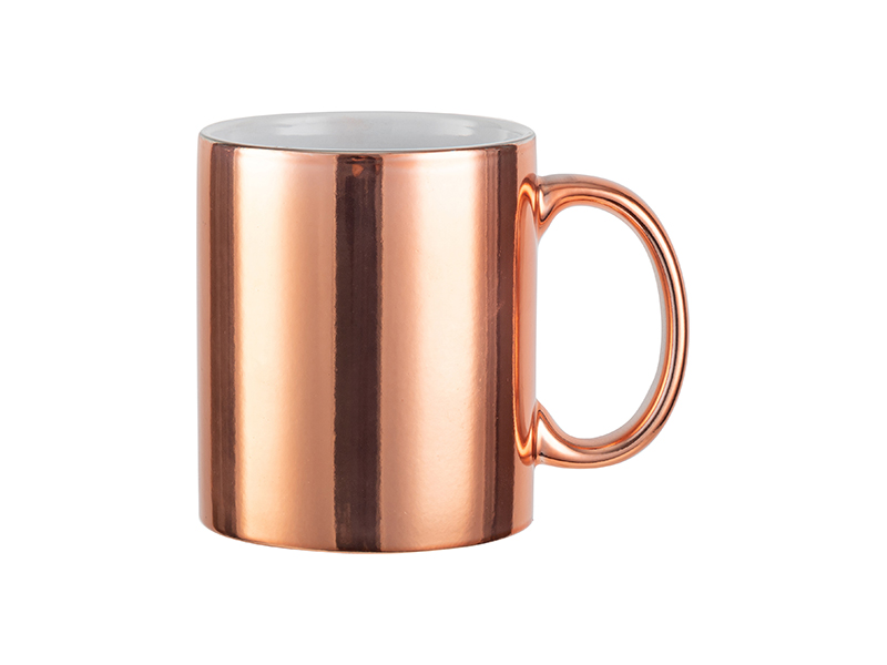 11oz Sublimation Blanks Rose Gold Plated Ceramic Mug - BestSub - Sublimation  Blanks,Sublimation Mugs,Heat Press,LaserBox,Engraving Blanks,UV&DTF Printing