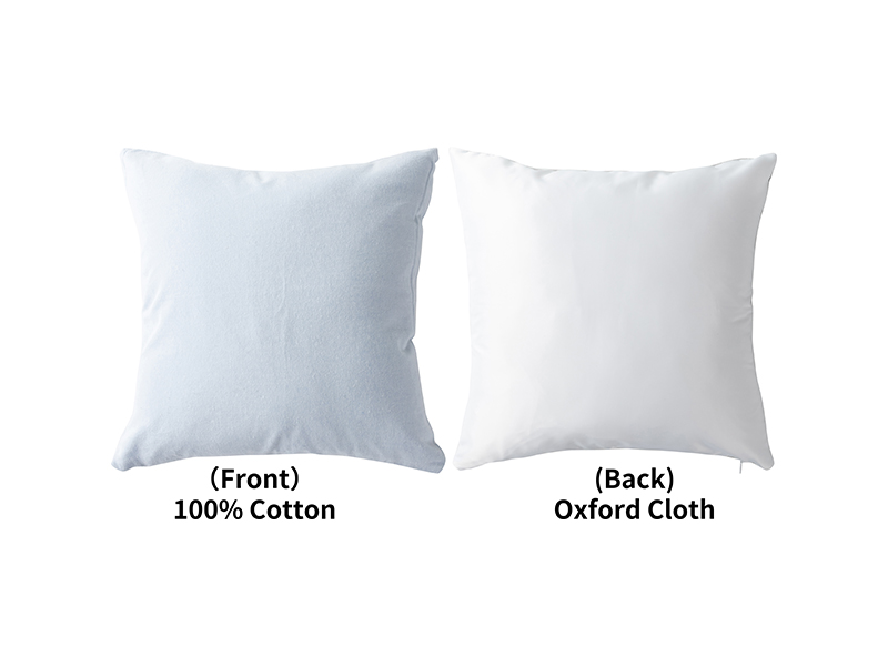 Two-Tone Sublimation Blanks Pillow Cover (40*40cm/15.7