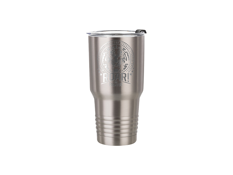 Sponsor Thank You – Engraved Stainless Steel Tumbler, Religious Gift,  Confirmation Gift – 3C Etching LTD