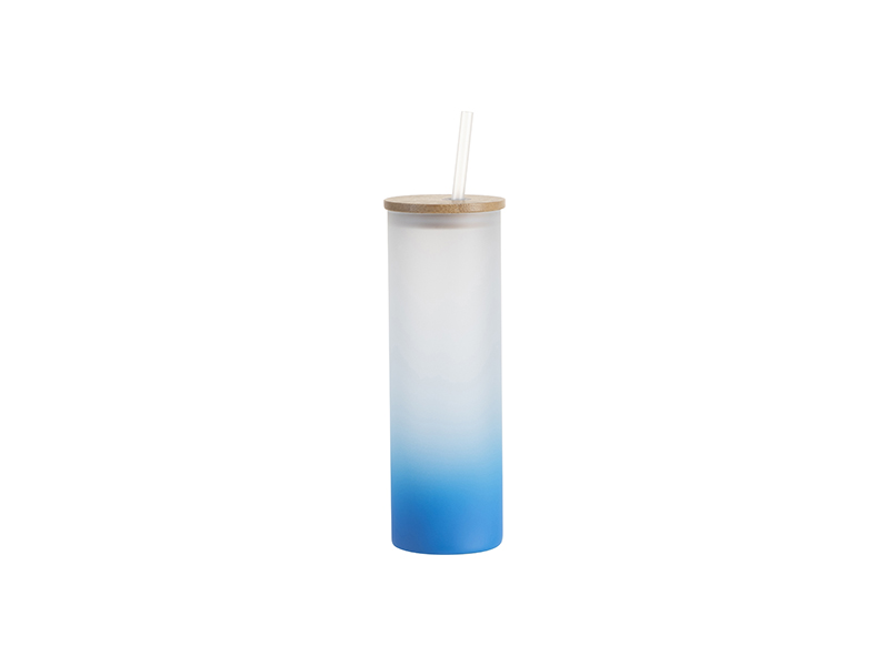 20oz/600ml Sublimation Blanks Glass Skinny Tumbler (Frosted, Gradient  Color) - BestSub - Sublimation Blanks,Sublimation Mugs,Heat  Press,LaserBox,Engraving Blanks,UV&DTF Printing