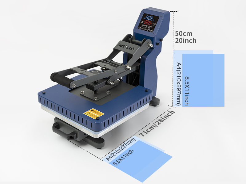 Semi Professional A3+ Sublimation Package With 40cm x 50cm Auto Open Heat  Press- Izumi - Sublimation Supplies