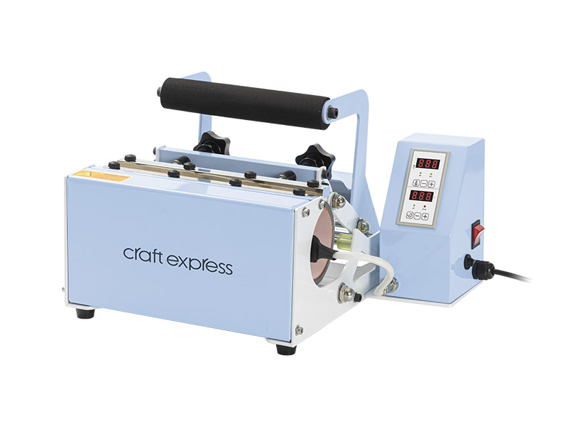 Craft Express® Small Light Blue Handheld Heat Press