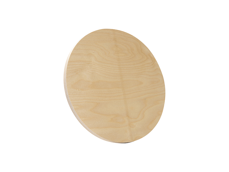 Sublimation Blanks Plywood Round Photo Frame(φ30.5*1.5cm