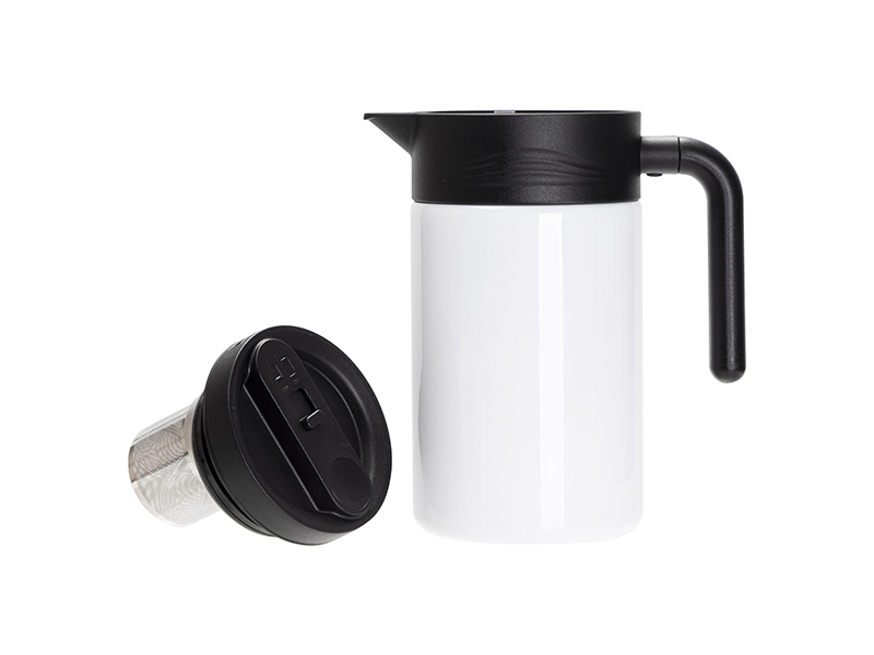 Sublimation Double Walled Thermal Coffee Carafe Pot White 32 OZ 2 Pack –  PYD LIFE