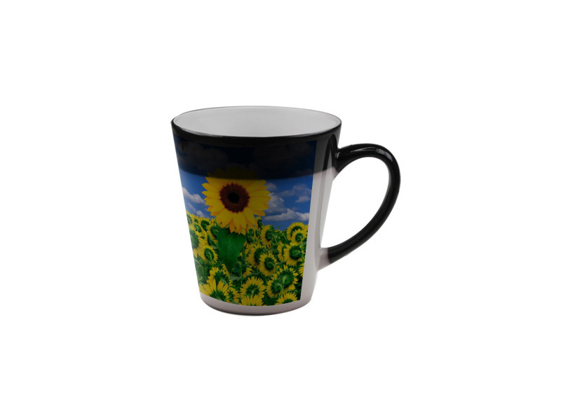 Mug magique A+ 330 ml noir mat Sublimation Transfert Thermique