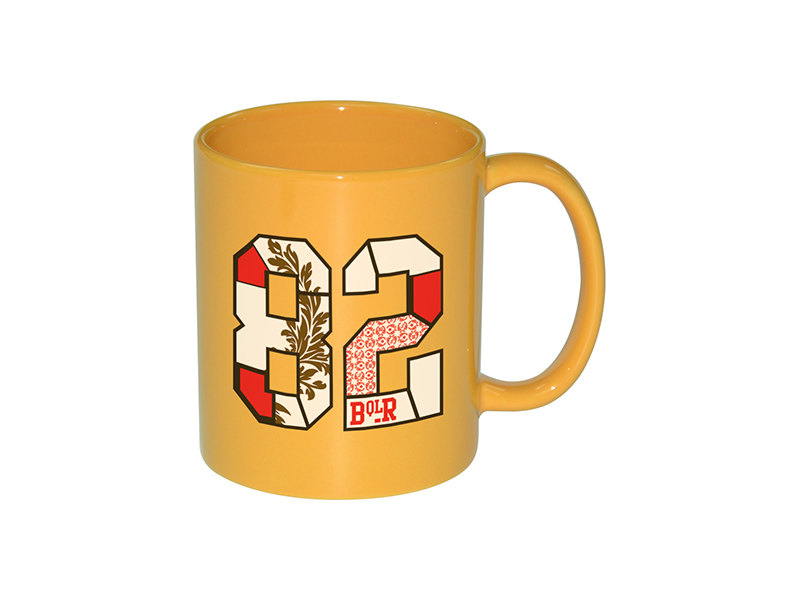 15 oz Inner & Handle Colored Mug - Yellow – Blank Sublimation Mugs