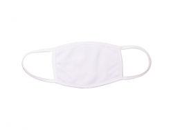 11*16.5cm Sublimation Non-Medical Face Mask (White Edge, Small)