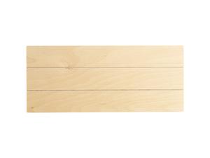 Sublimation Rectangular Plywood Sign w/ Stripes (30*12.7*1.5cm)