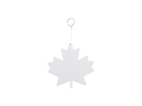 Sublimation PET Ornament (Maple Leaf Shape, 7.6*7.6cm)