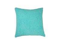 Sublimation Square Blended Plush Pillow Cover (White w/ Green, 40*40cm)