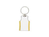 Sublimation Blanks Key Ring(T-Shirt,Yellow)