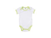 Baby Onesie Short Sleeve XL(Green Edge,12-18M)