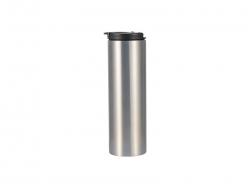 Sublimation 500ml Stainless Steel Flask Bottle (Silver)