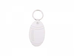 Sublimation England Rugby Pattern HB Keyring (4*6.5cm)