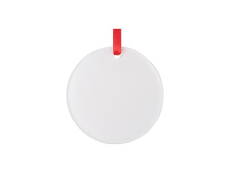 Sublimation Blank Acrylic Ornament (Circle, Φ7.6*0.4cm)