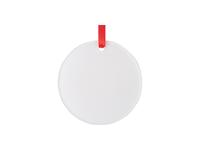 Sublimation Blank Acrylic Ornament (Circle, Φ7.6*0.4cm)