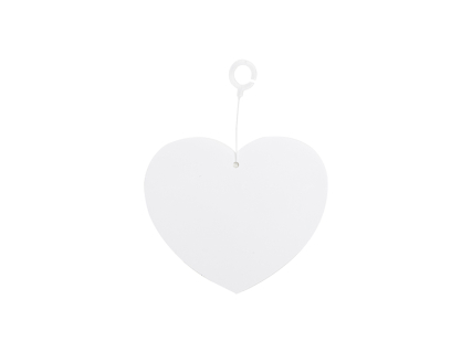 Sublimation PET Ornament (Heart Shape, 8.9*7.6cm)