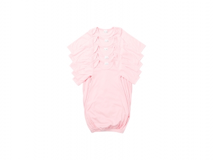 Pijama Bebé Manga Larga Talla M (Rosa,3-6M)