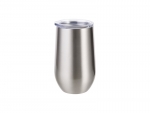 Sublimation 17oz/500ml Stainless Steel Stemless Wine Cup (Silver)