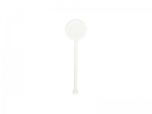 Sublimation Blanks Acrylic Drink Stirrers (3*10.5*0.4cm,Round Shape)