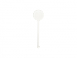 Sublimation Blanks Acrylic Drink Stirrers (3*10.5*0.4cm,Round Shape)