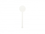 Sublimation Blanks Acrylic Drink Stirrers (3*10.5*0.4cm,Round Shape)